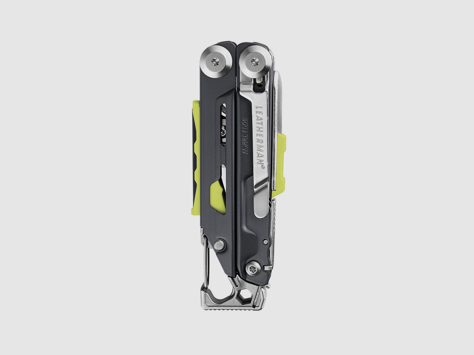 Leatherman SIGNAL Gray, Molle Holster, Schwarz, L