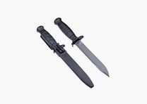 GLOCK Field Knife FM 81, black, with saw