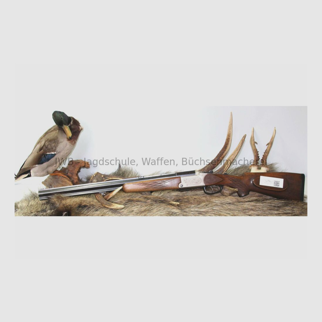 Blaser ES 63 ideal women's weapon with only 35 cm stock length 7x65R;12/70