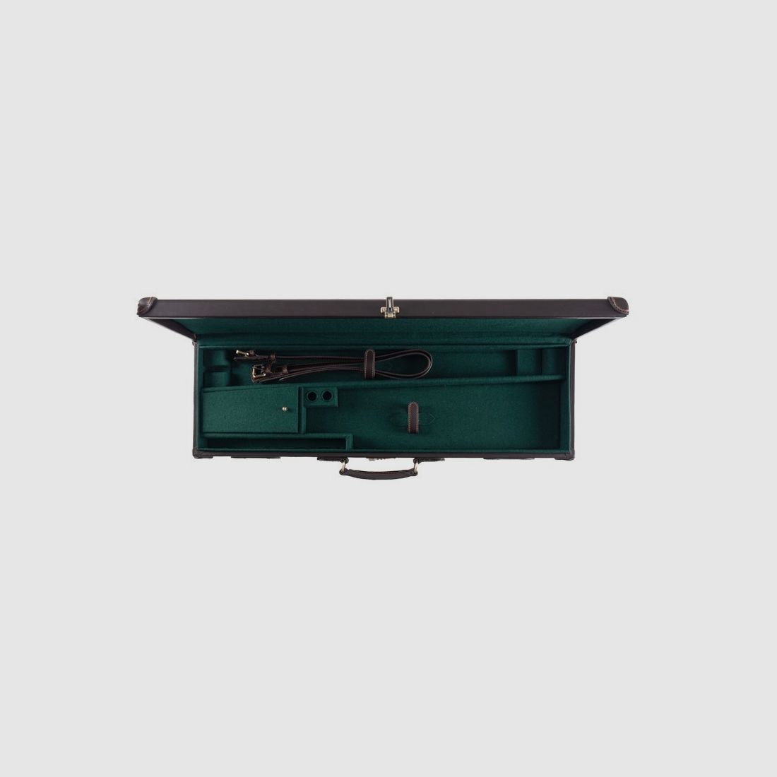 Funda de cuero para escopetas superpuestas y de doble cañón 80CM, imagen 3 de 4