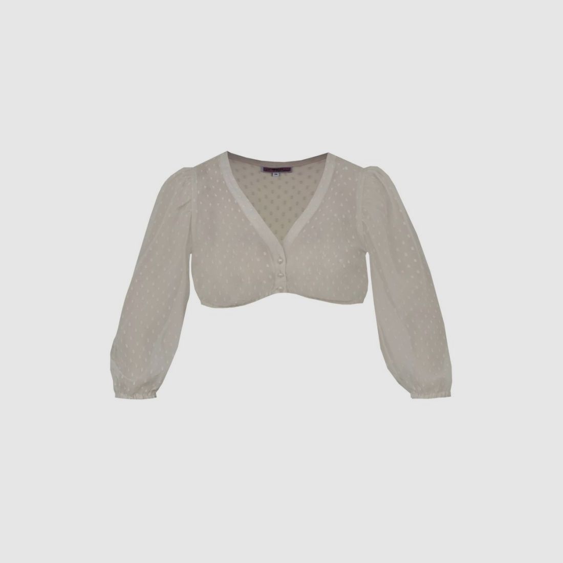Marjo D-Dirndlbluse Ahorntal 3/4 Puff-Ärmel, Bild 1 von 4