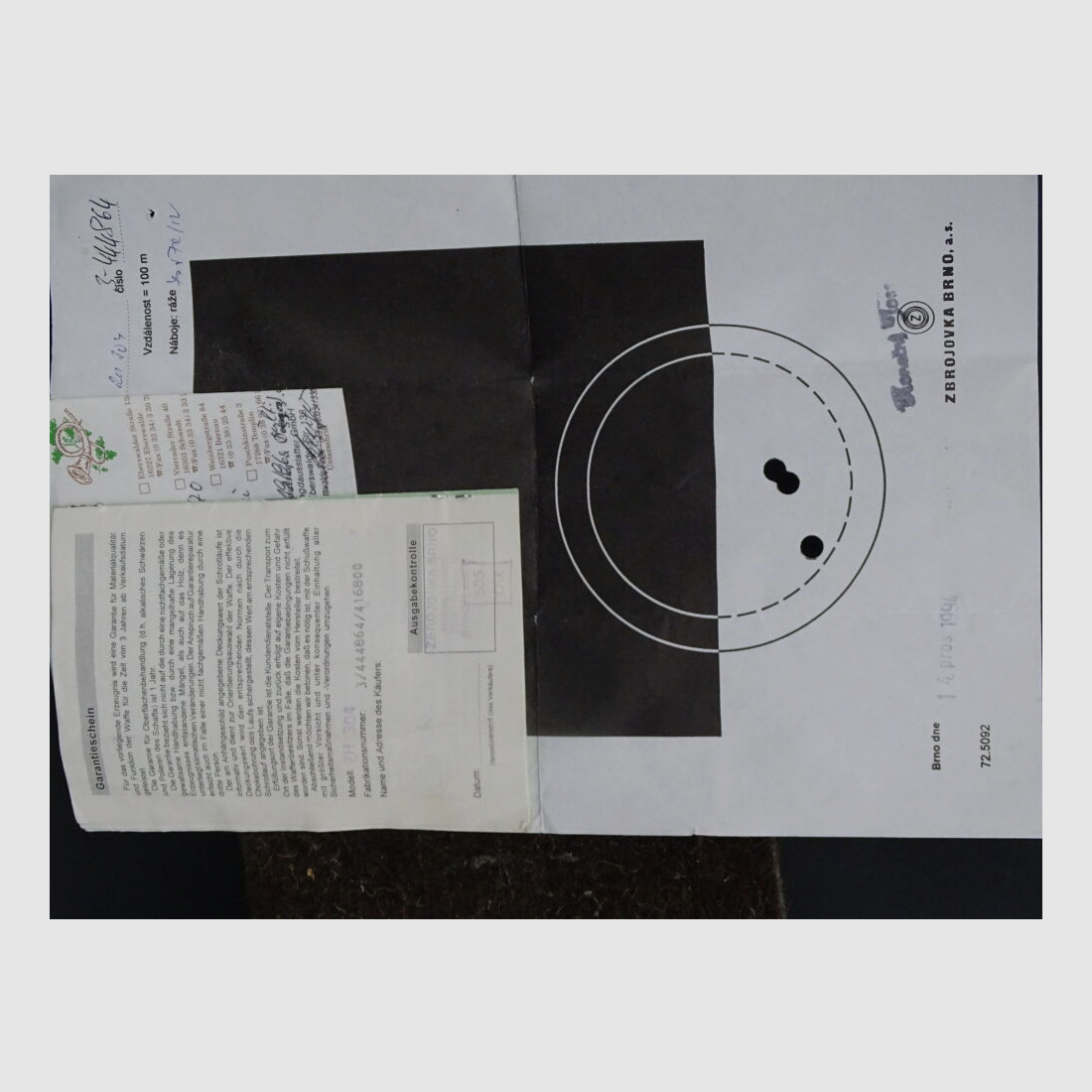 CZ Brünner Mod 304 BBF Kaliber 7x57R 12/70 ZF Seeadler 1,5-6x44	 304