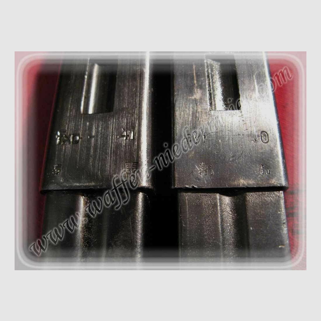1 Wehrmacht Magazin früh glatt MP38,