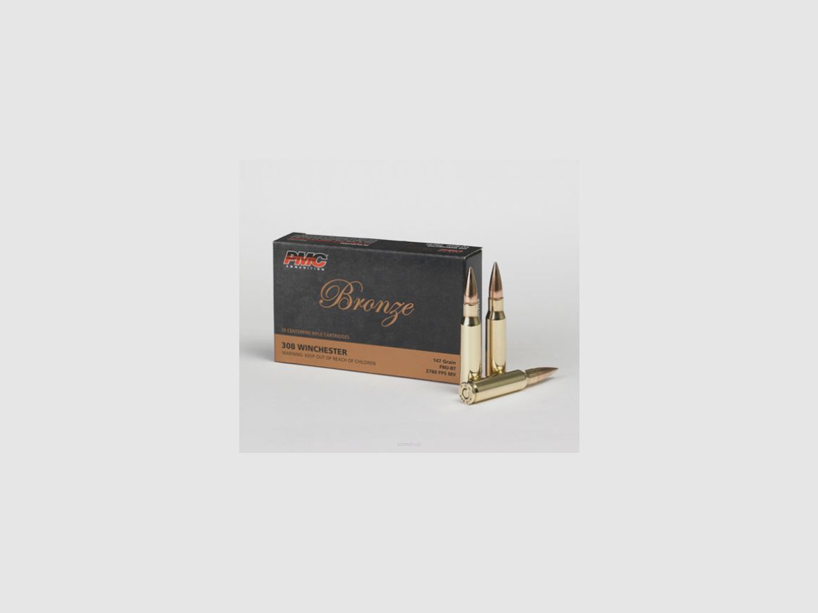 PMC-Munition cal. .308 Win FMJ (20 Stück) 9,35 g