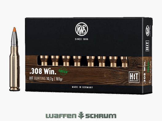 RWS HIT 10,7g - 165gr .308Win