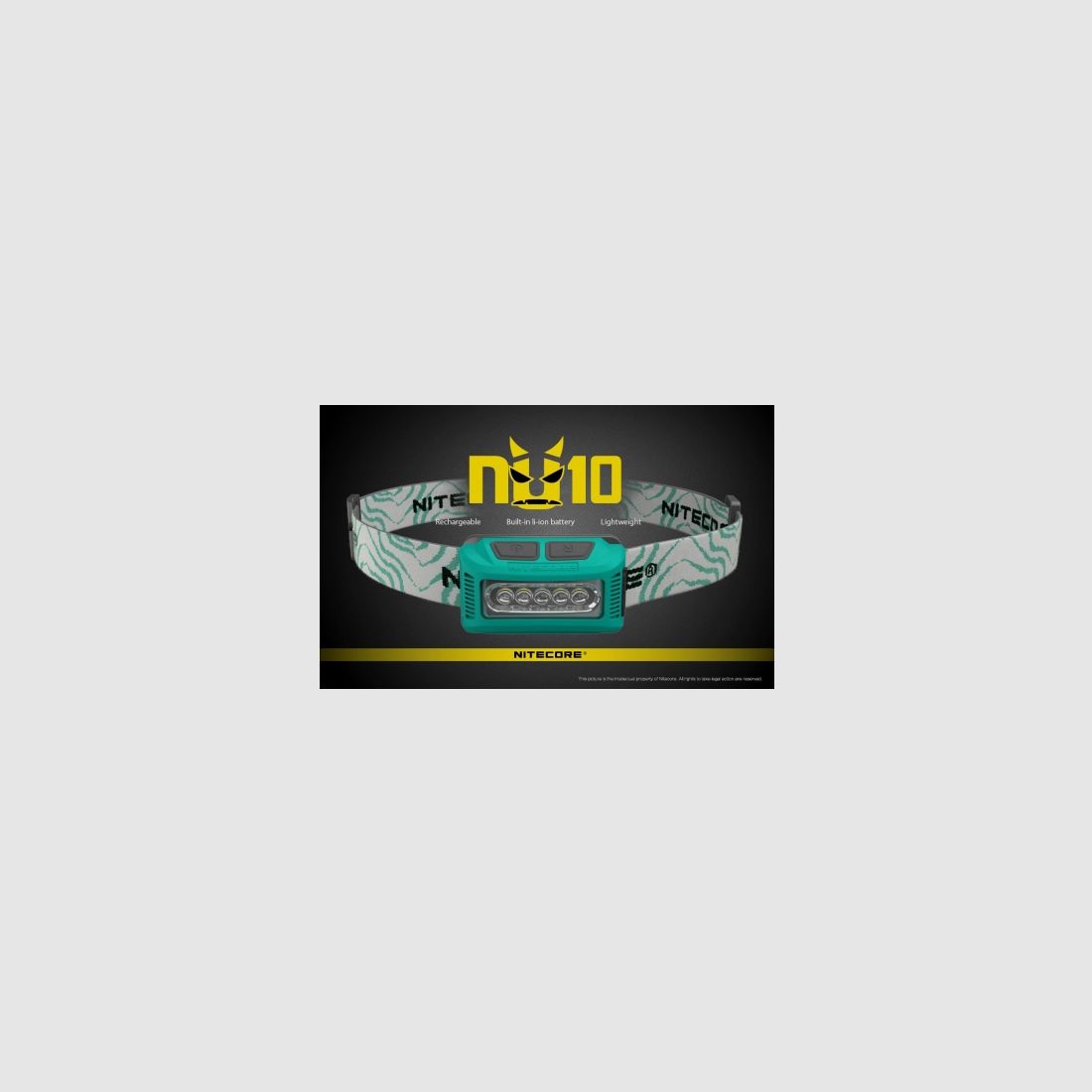 Nitecore NU10CRI Headlamp 115 lumens Black, image 5 of 26