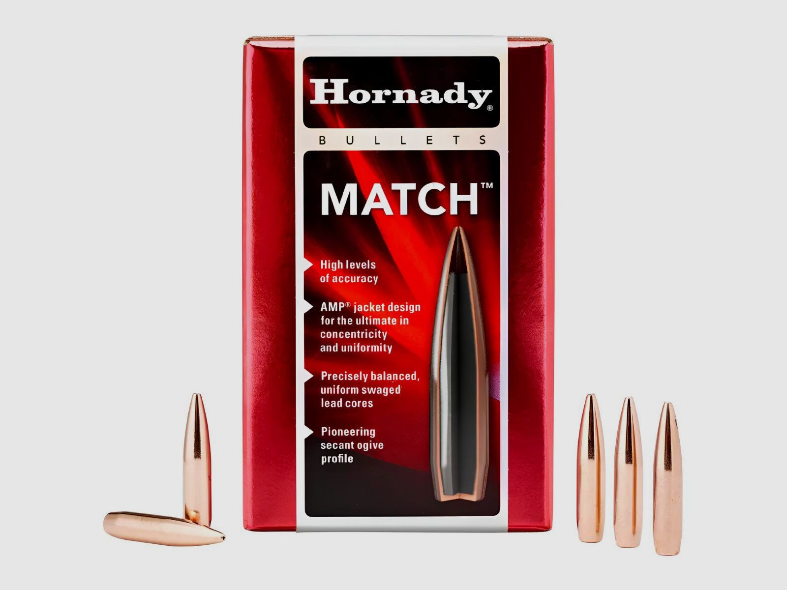 Hornady – Geschosse .30 BTHP 178gr Nr. 30715 (100 Stück), Bild 3 von 4