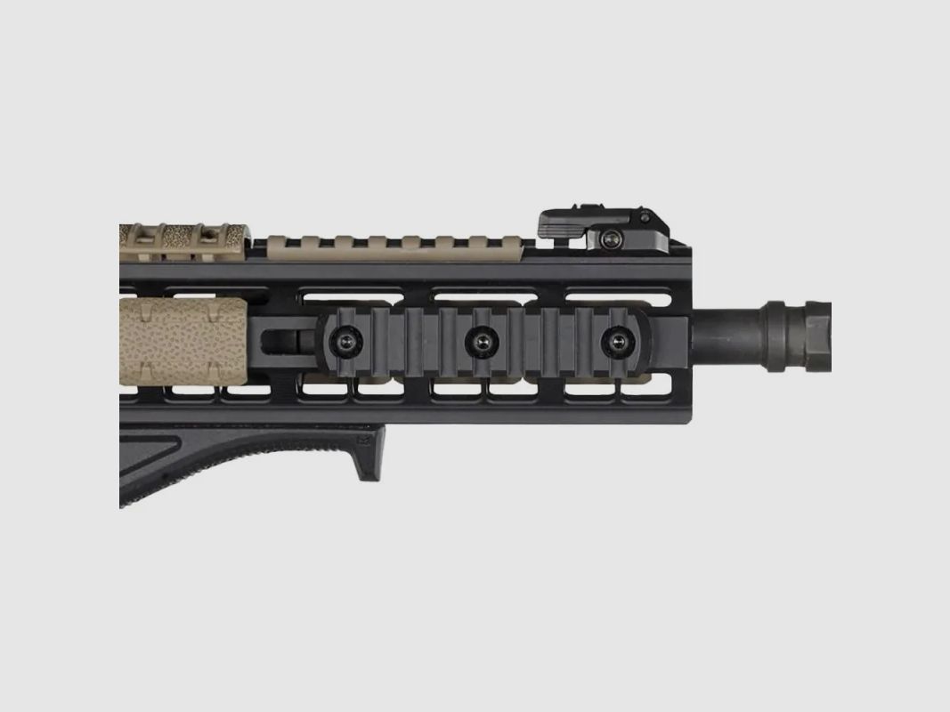 MAGPUL M-LOK slitta di montaggio in polimero 9 slot nera, immagine 3 di 4