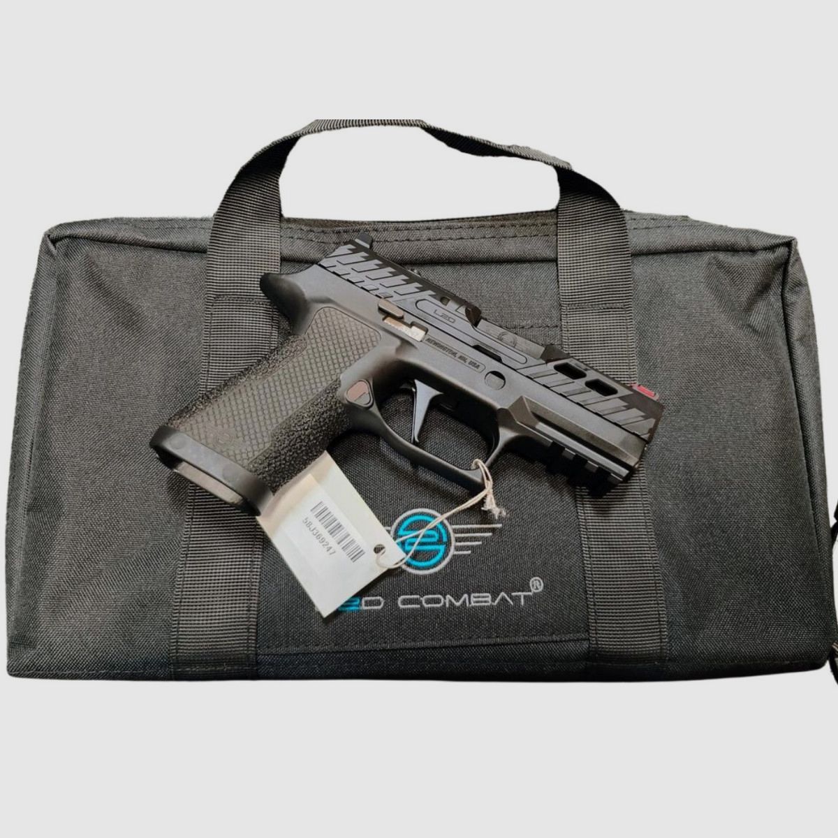 L2D Odyssey Executive P320 X-Compact Black, Black Barrel, image 2 of 3