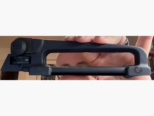 A15 / M16 Carry Handle – Mil‑Spec AR15 Visier‑Tragegriff mit Stahlbacken, Picatinny Zubehör, UNTERM HÄNDLERPREIS!