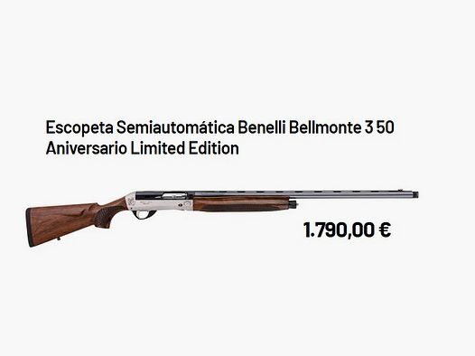 Strzelba półautomatyczna Benelli Bellmonte 3 50. rocznica edycja limitowana
