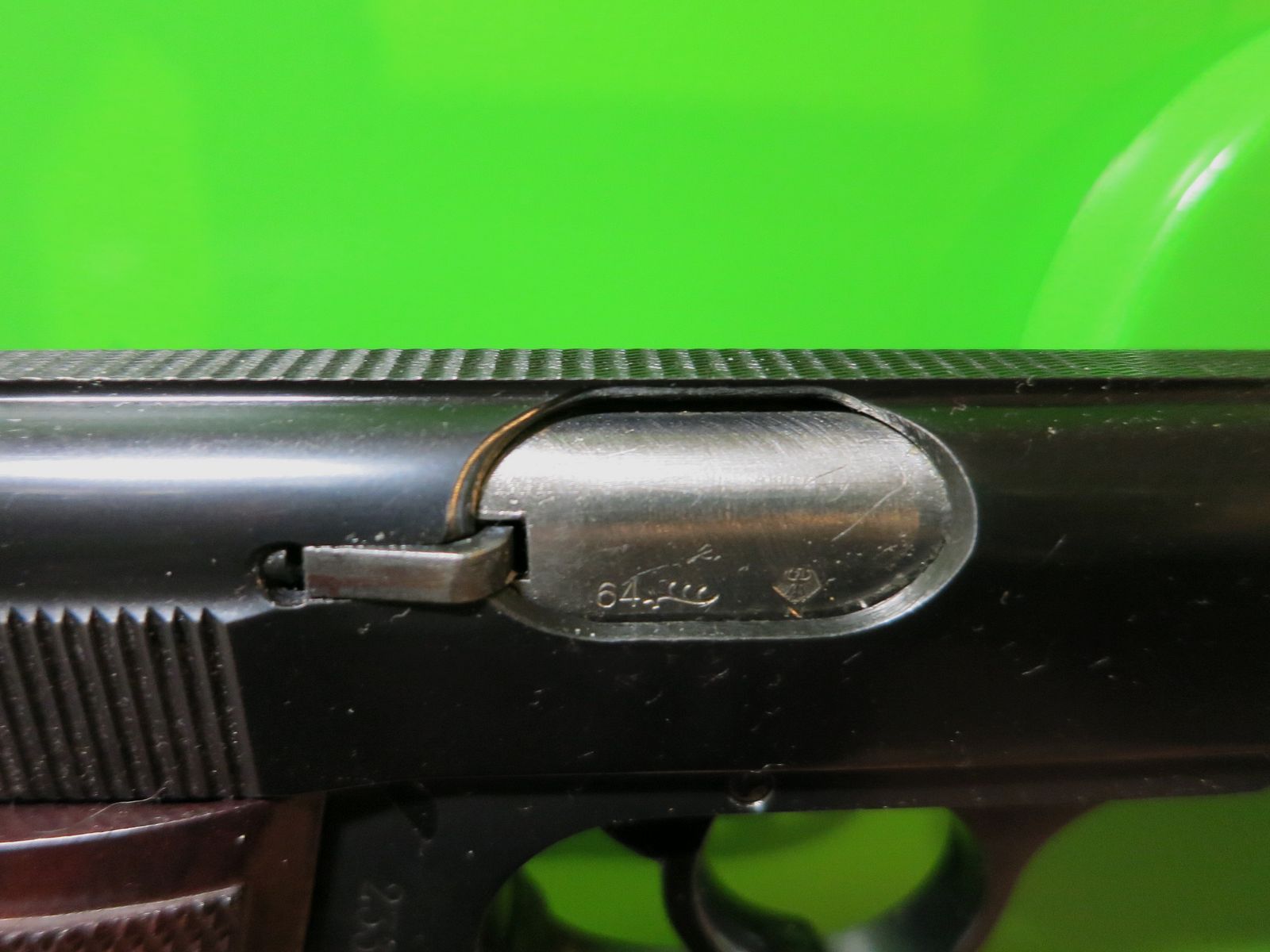 Walther PP „Polizeipistole“, .22lr Übungspistole, Holzgriffschalen       #39