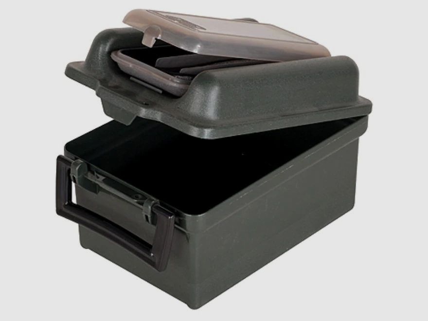 MTM Schrotpatronen- & Chokebox SW100-11 forest green für 100 Schrotpatronen .12, Bild 1 von 2