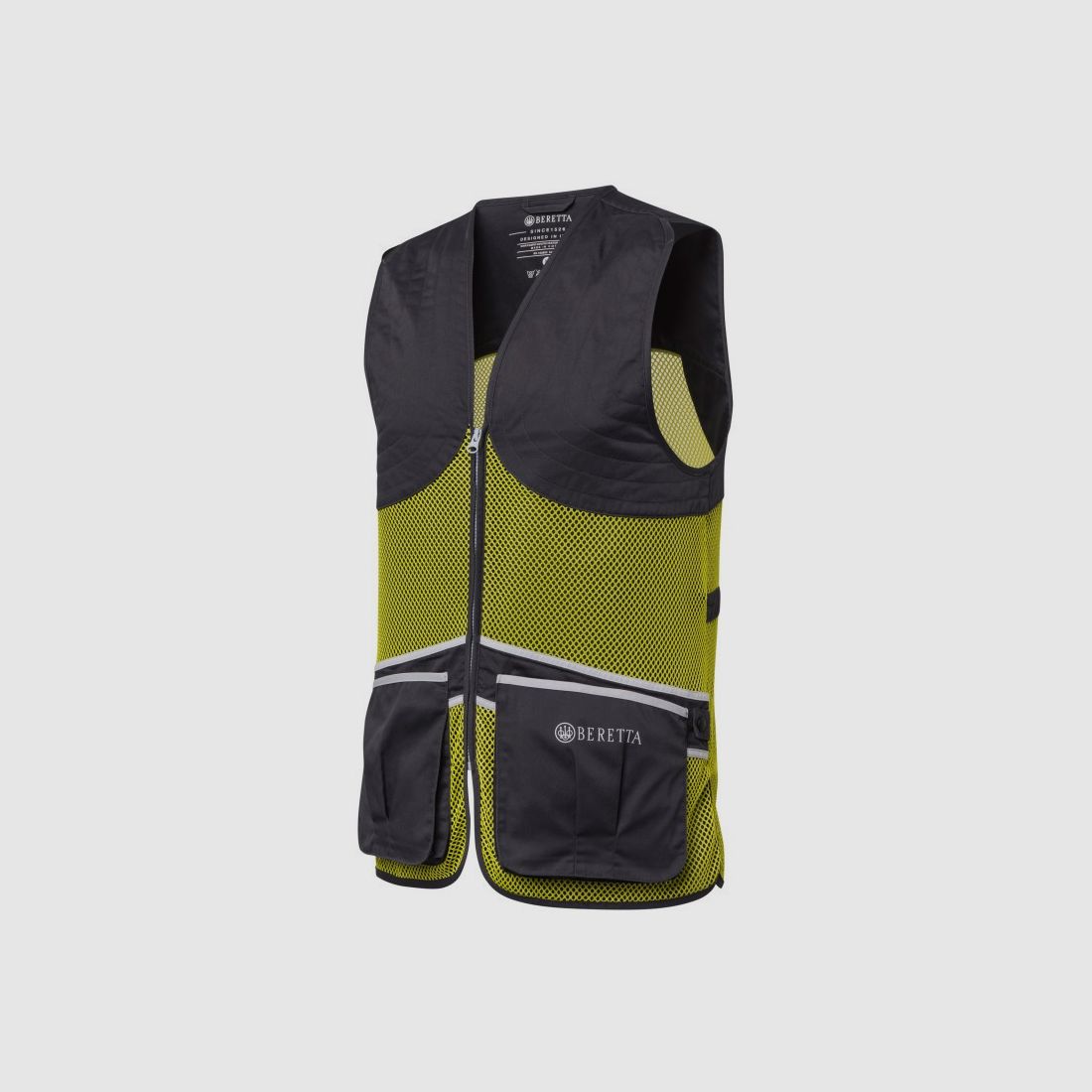 Chaleco de tiro Beretta Full Mesh Ice Grey