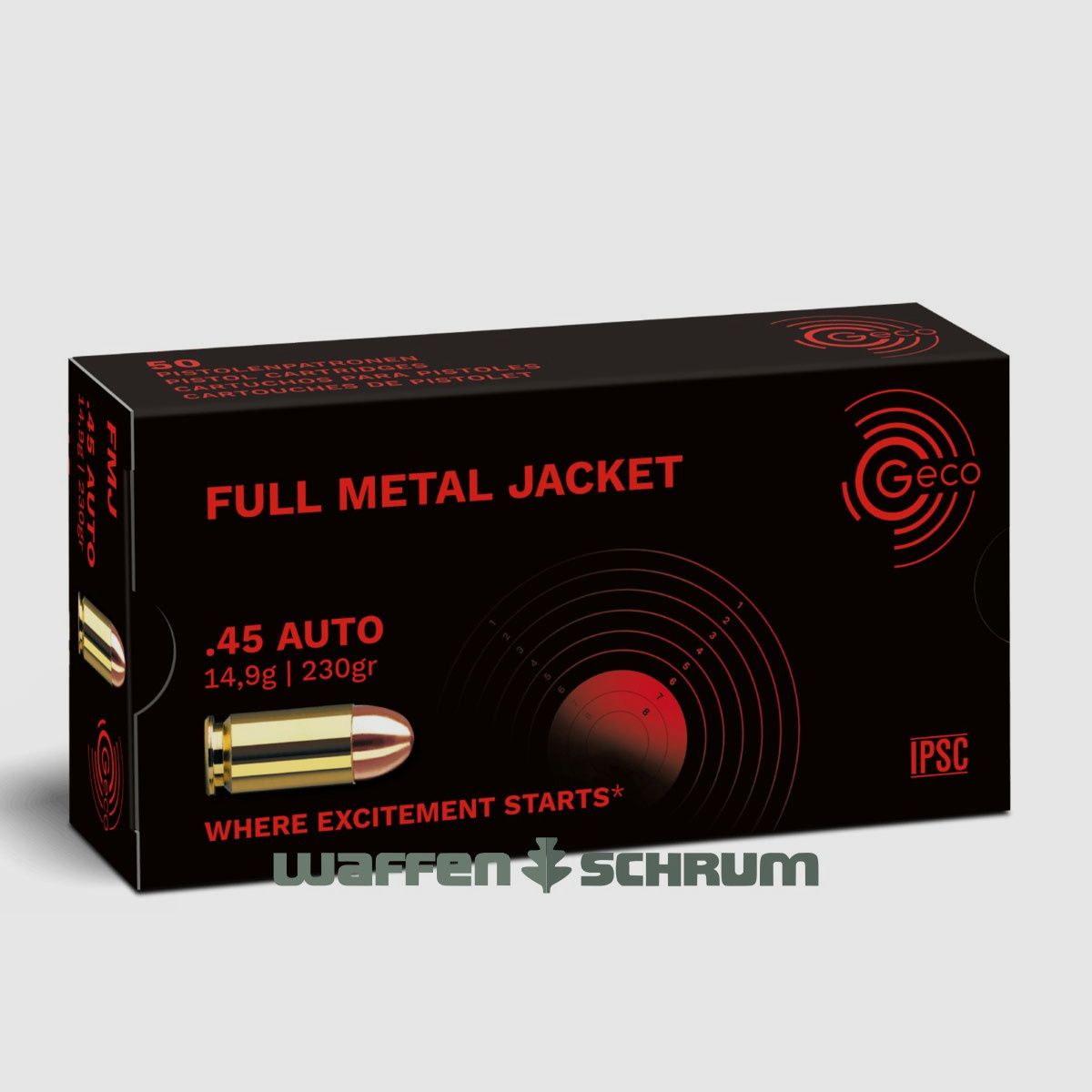 Geco .45Auto VMR 14,9g - 230gr