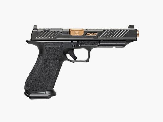 Shadow Systems DR920L Elite Slide Optic, 9mm, 5" Spiral Barrel Bronze, Tritium