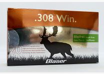 Blaser .308 Win. CDC 10.4g/160gr. Lead-free rifle cartridges