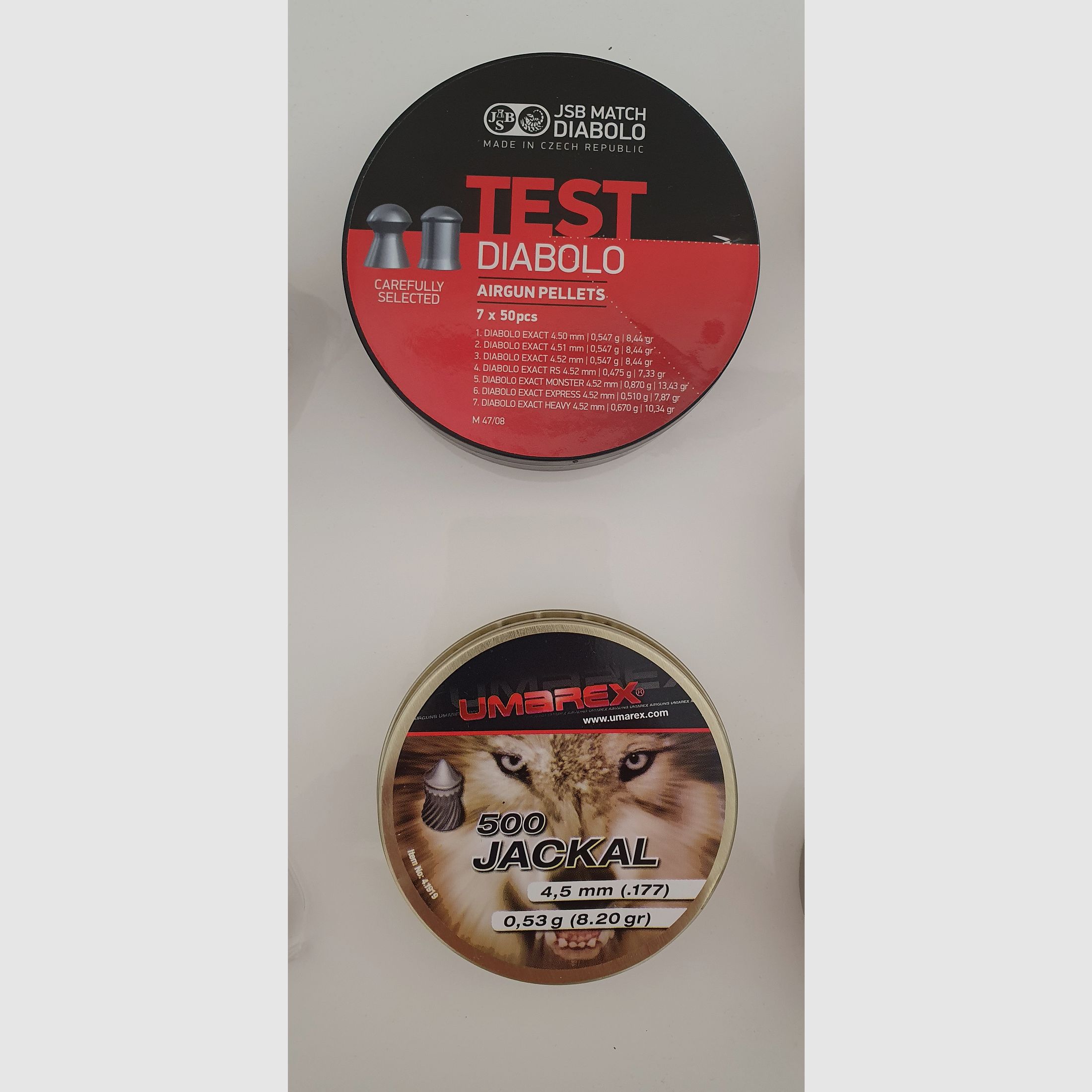Diabolos caliber 4.5 mm hunting precision pellet 177