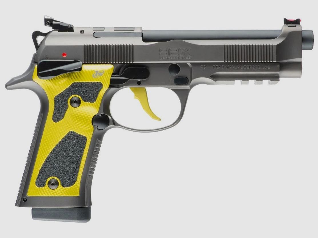 Selbstladepistole BERETTA 92X Performance Optic Dark yellow Kal. 9x19, Lauf 4,9"/124,5mm (1), Bild 1 von 2
