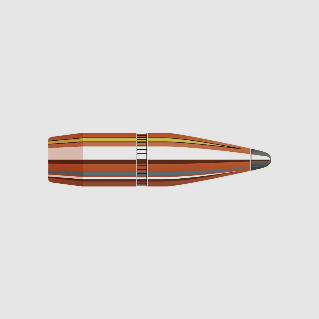 Proiettili HORNADY Cal.30 .308 180GR BTSP (3072)
