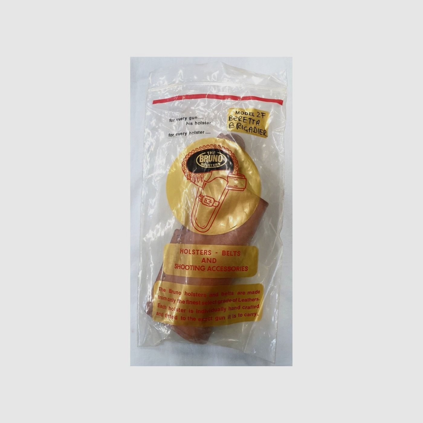 Bruno 2F holster voor Beretta 951/952 Brigadier, afbeelding 3 van 3