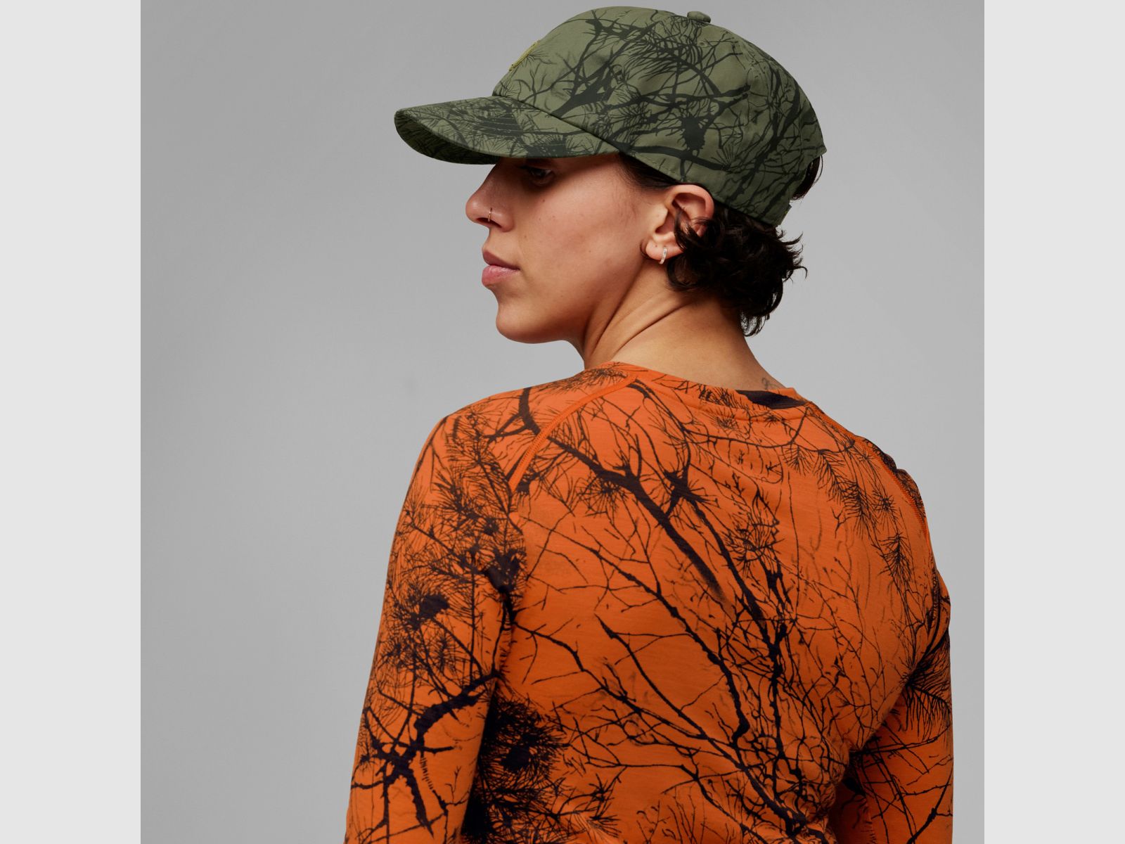 FJÄLLRÄVEN Cappello Lappland Camo Verde Camo