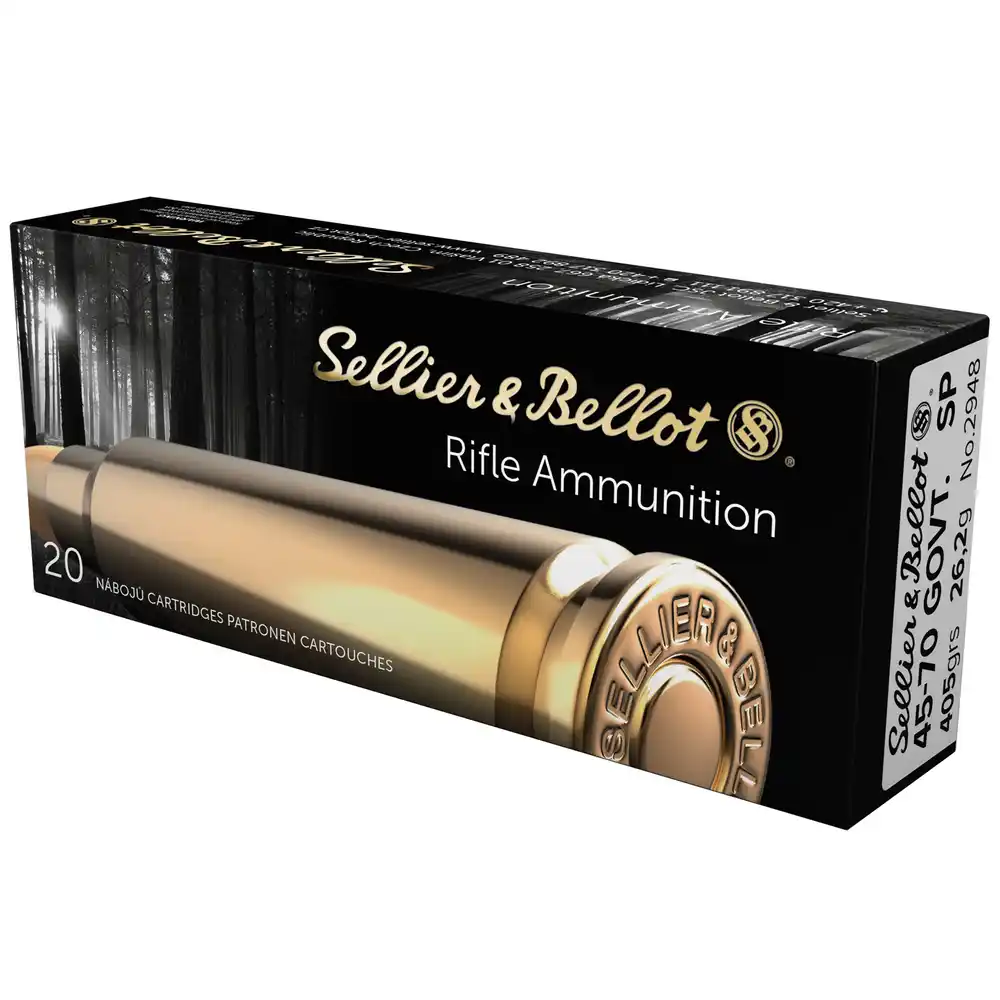 .45-70 GOVT Sellier & Bellot SP 405gr x20