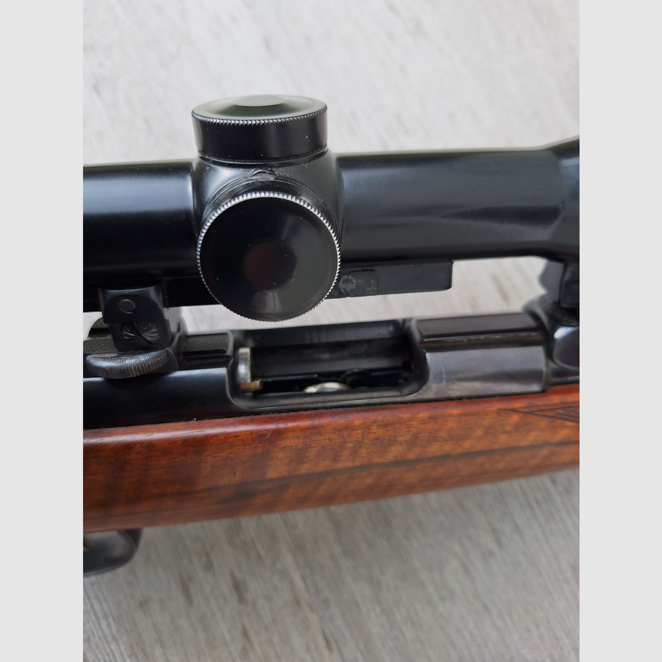 .22HORNET ANSCHÜTZ STUTZEN incl. Munition