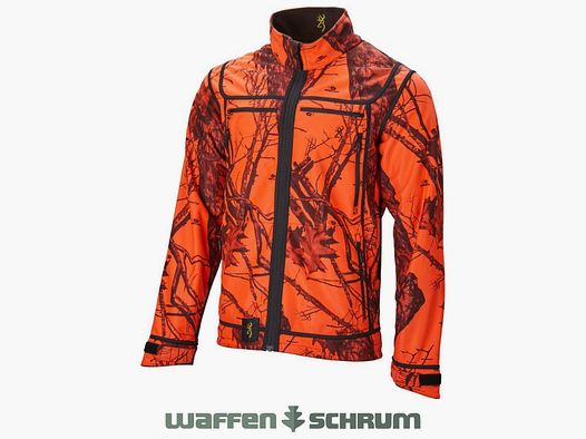 Browning Softshelljacke Ultimate Activ Brown-Moblaze