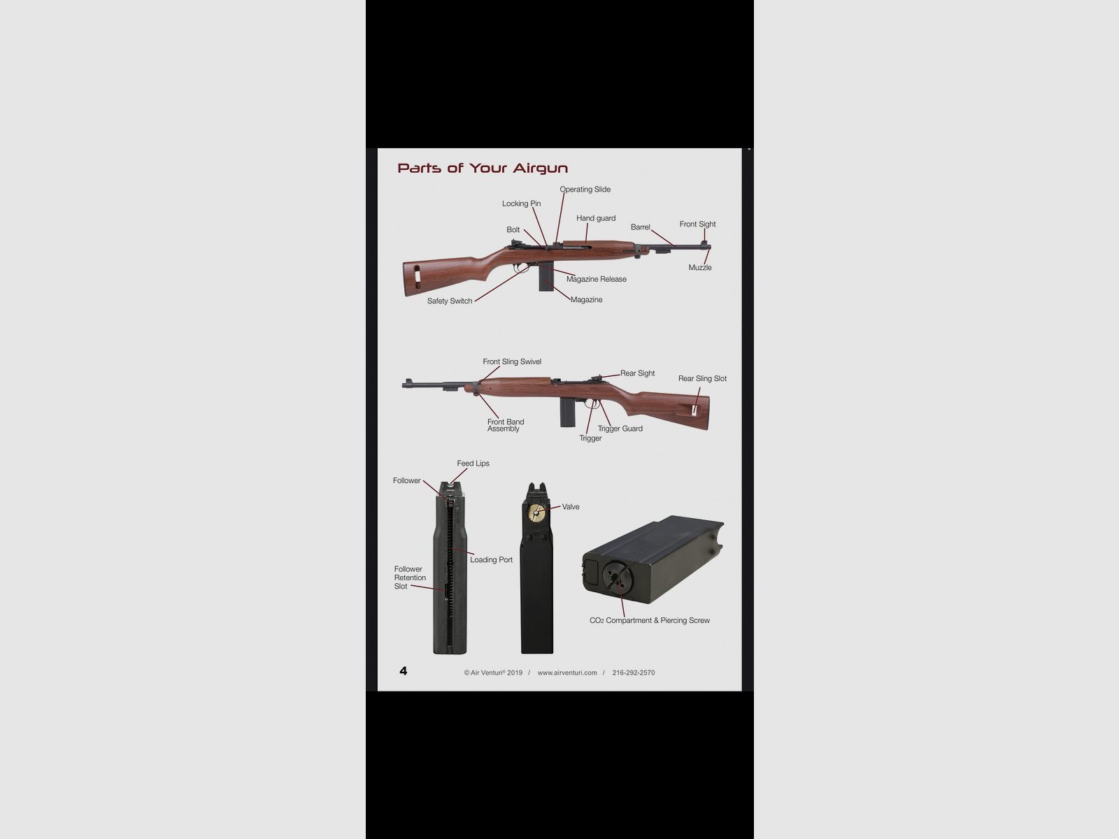 Springfield Armory M1 Carbine CO₂ BB-rifle (.177)