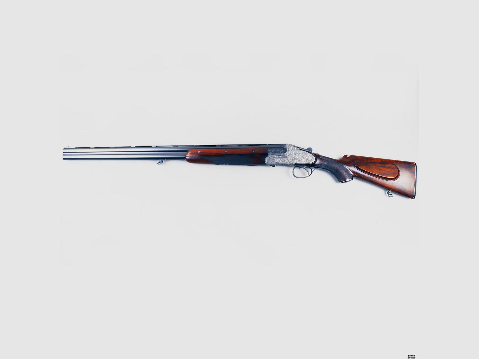 Bockdoppelflinte Merkel mod. 303E Luxe Side Lock kal. 12 matr. 62793, afbeelding 1 van 30
