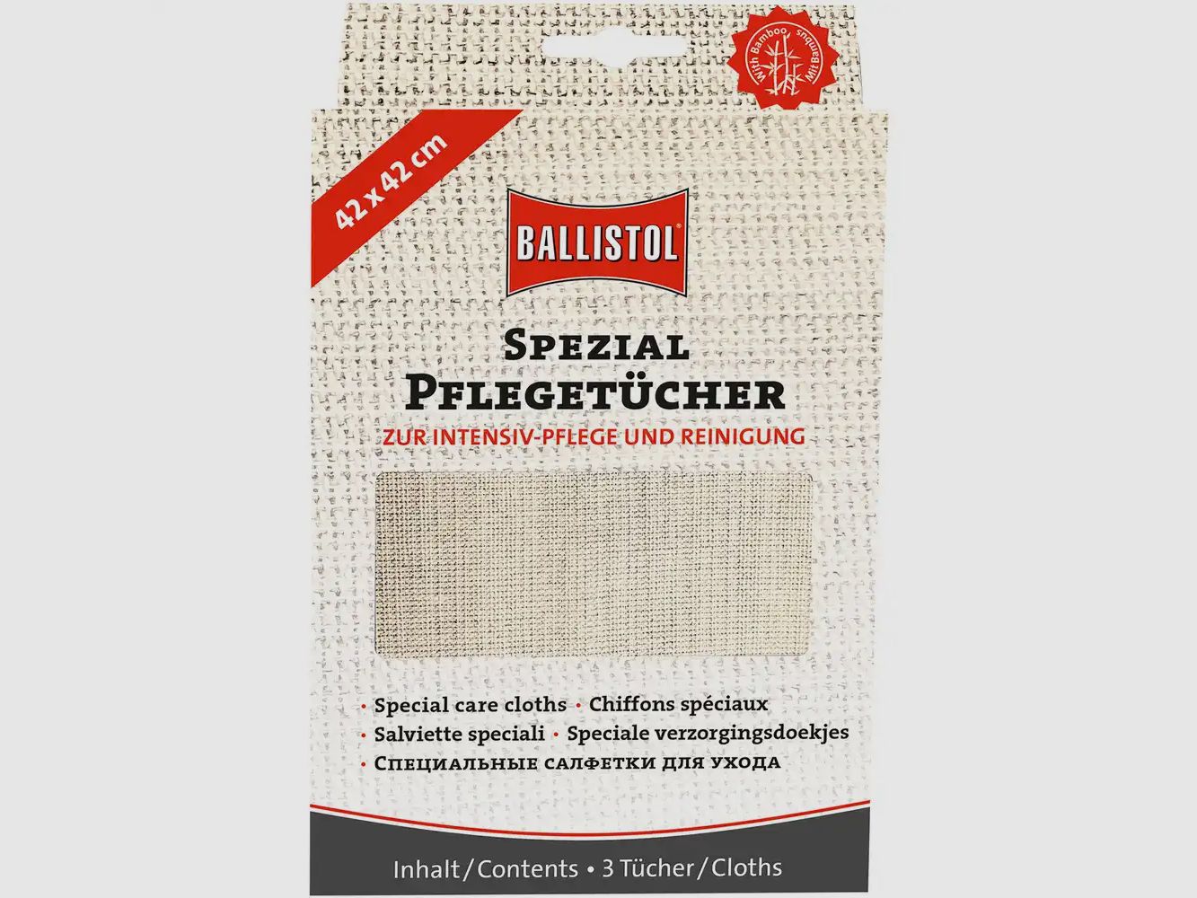 BALLISTOL Waffenpflegetücher Spezial – 3er-Pack