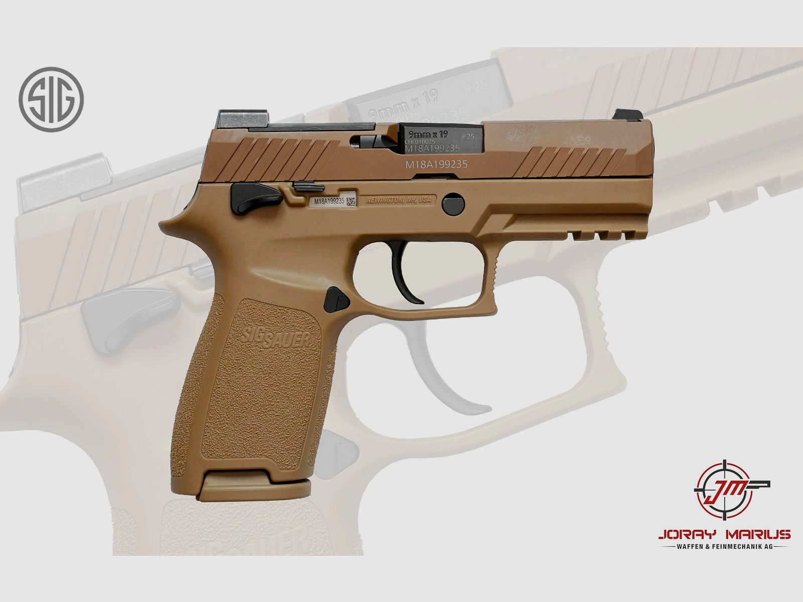 SIG Sauer P320 Carry M18 MS 9mm Para, Bild 1 von 2