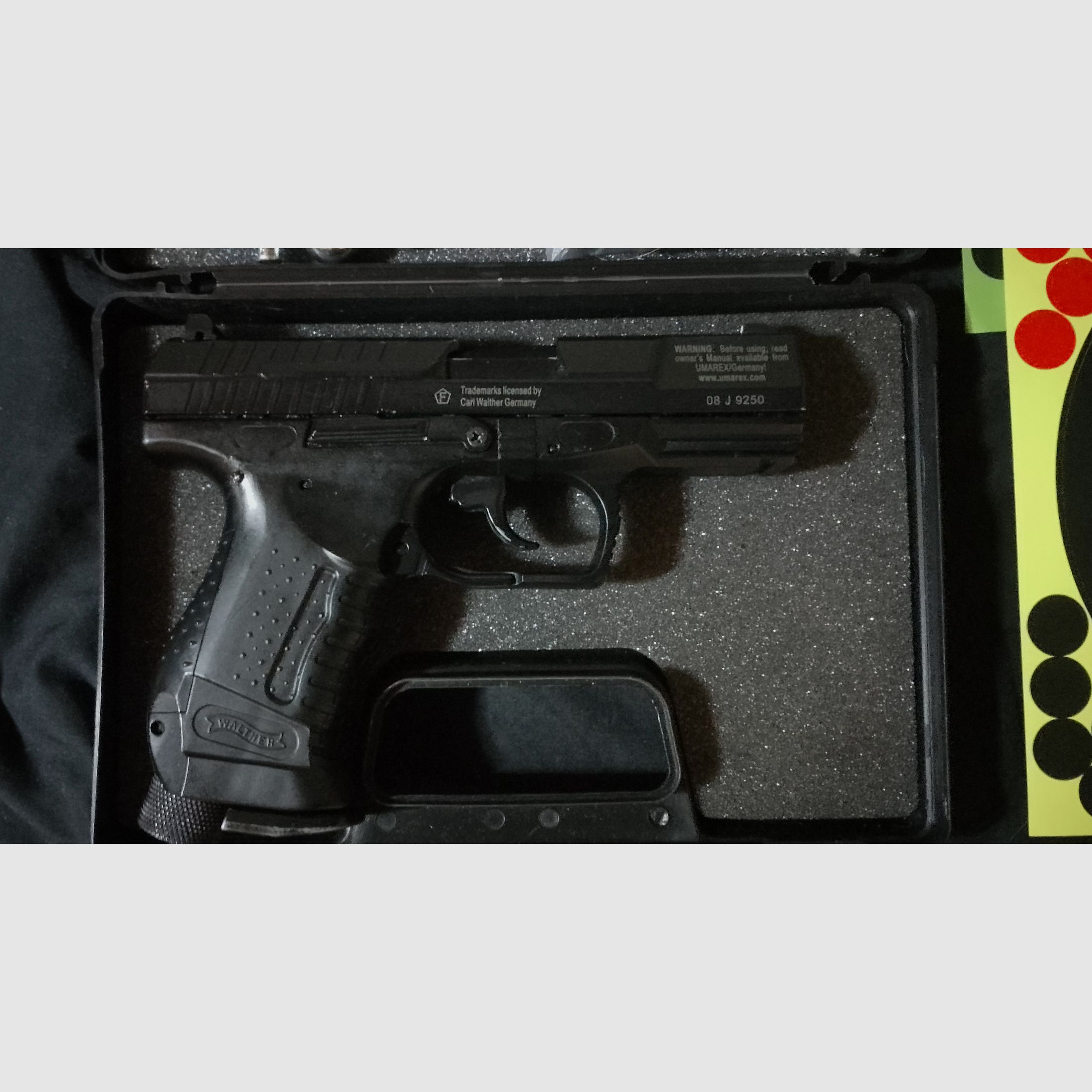 Umarex Walther P99 RAM Cal .43 CO2 marker with rubber balls caliber 43