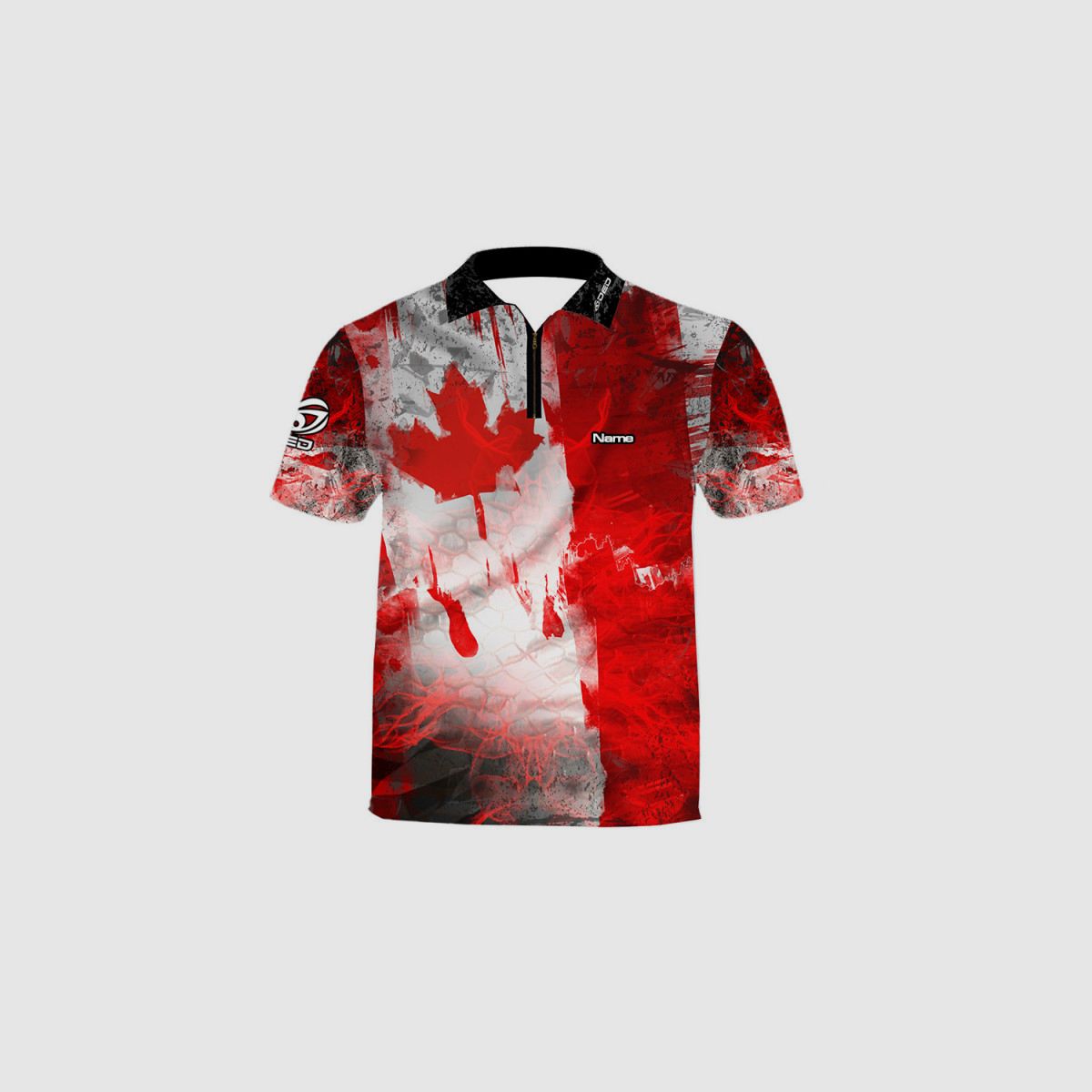 DED IPSC Canada T-Shirt, Größe: 3XL, Benutzerdefinierter Name: Kein Name, Kleidungstyp: Damen, Bild 1 von 3