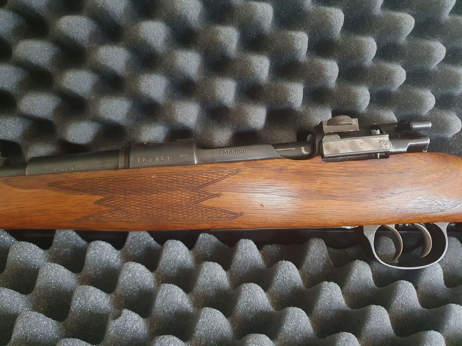 Mauser 98 repeating rifle – cal. .30-06 Springfield – classic for hunters