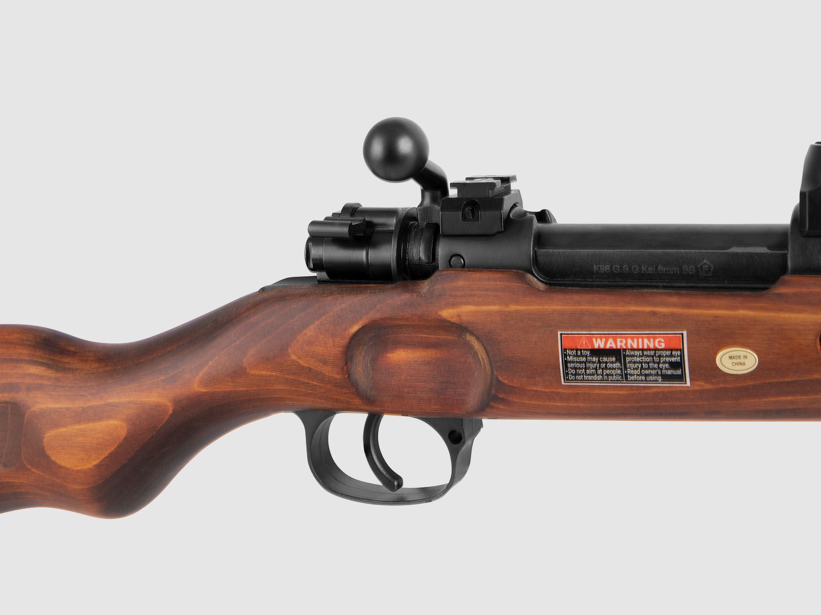 Mauser K98 Acier ZF Bois 6mm - Airsoft à Ressort, image 8 sur 12