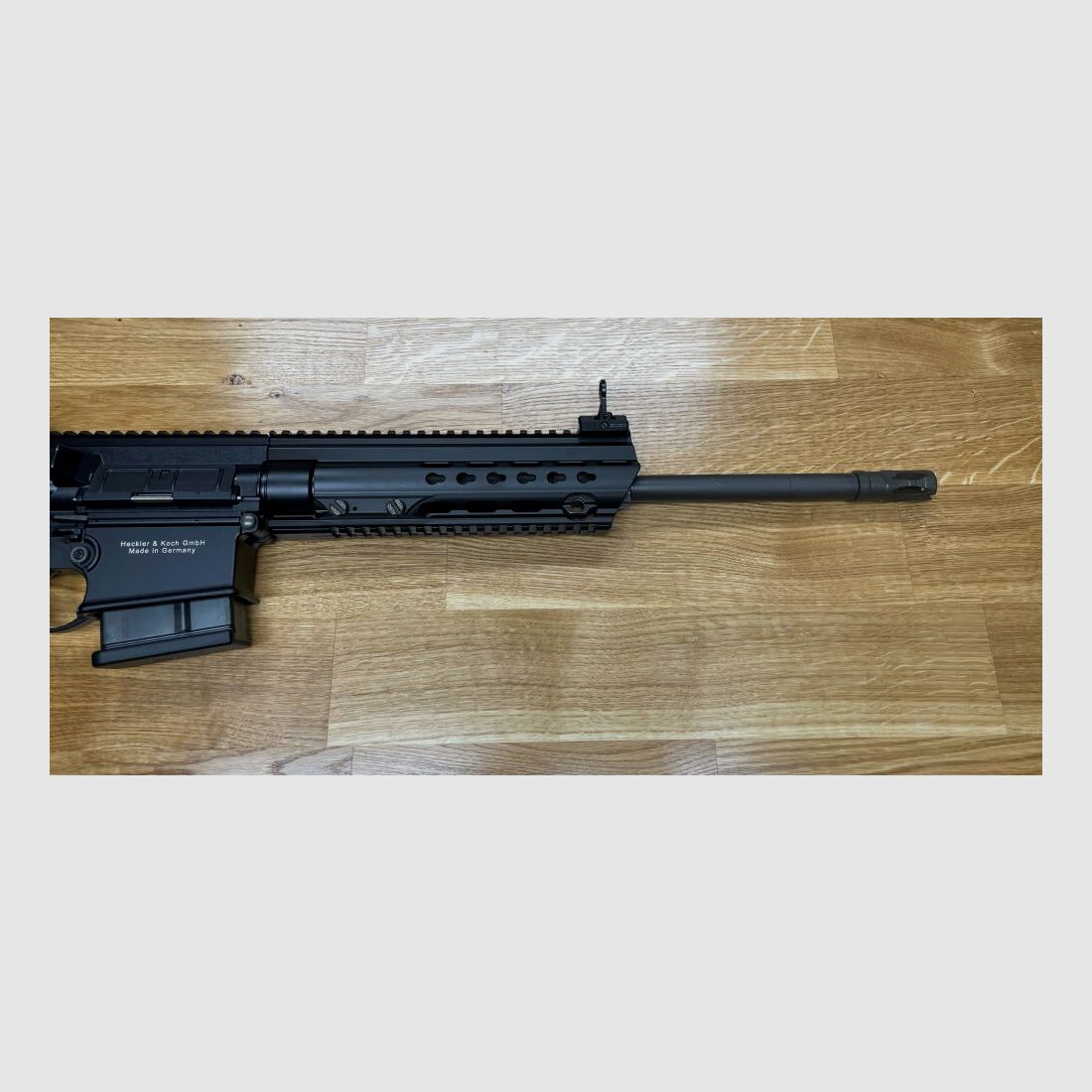 Heckler & Koch MR308 A3 16.5" - semi-automatic rifle .308 Win. HK MR308 A3 color black - H&K MR 308 A3 - civilian version of the H&K 417