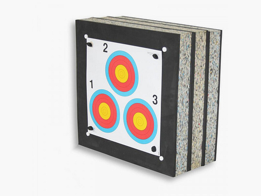 ARMBRUST-TARGET ZIELSCHEIBE - 60 x 60 x 30 CM - 250 LBS / 440 FPS