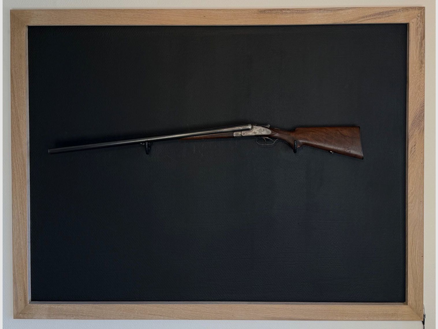 Husqvarna Doppelflinte Kal. 12/65 mit echten Seitenschlossen