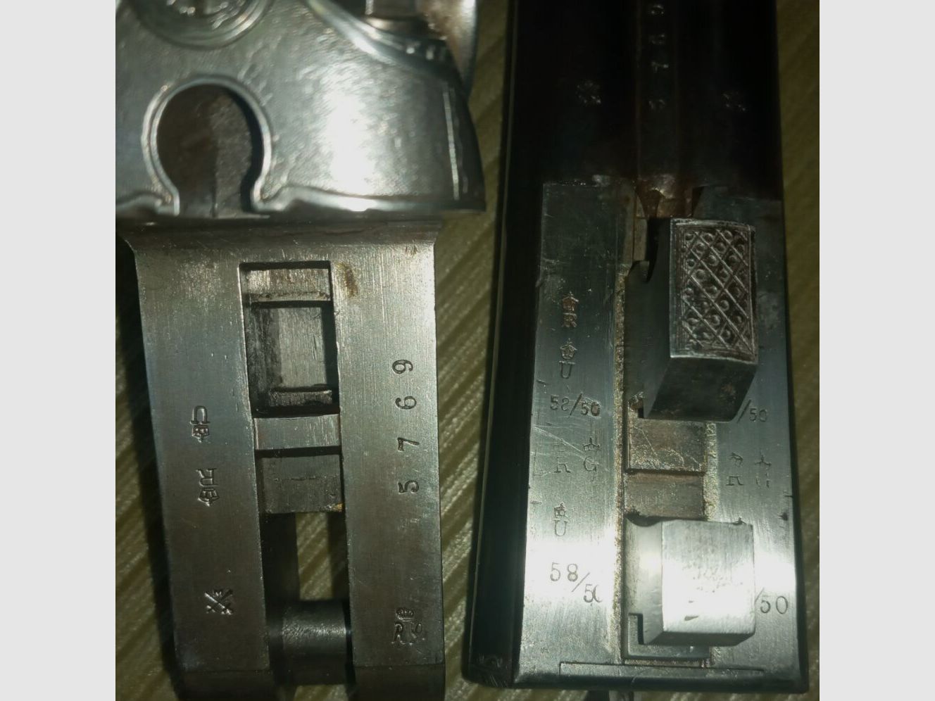 A. Sticker Lichtenfelde Double rifle