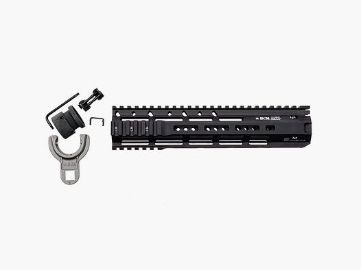 BRAVO COMPANY HANDGUARDS BRAVO COMPANY RAIDER-M 10″ HANDGUARD M-LOK FOR AR-15 BLACK