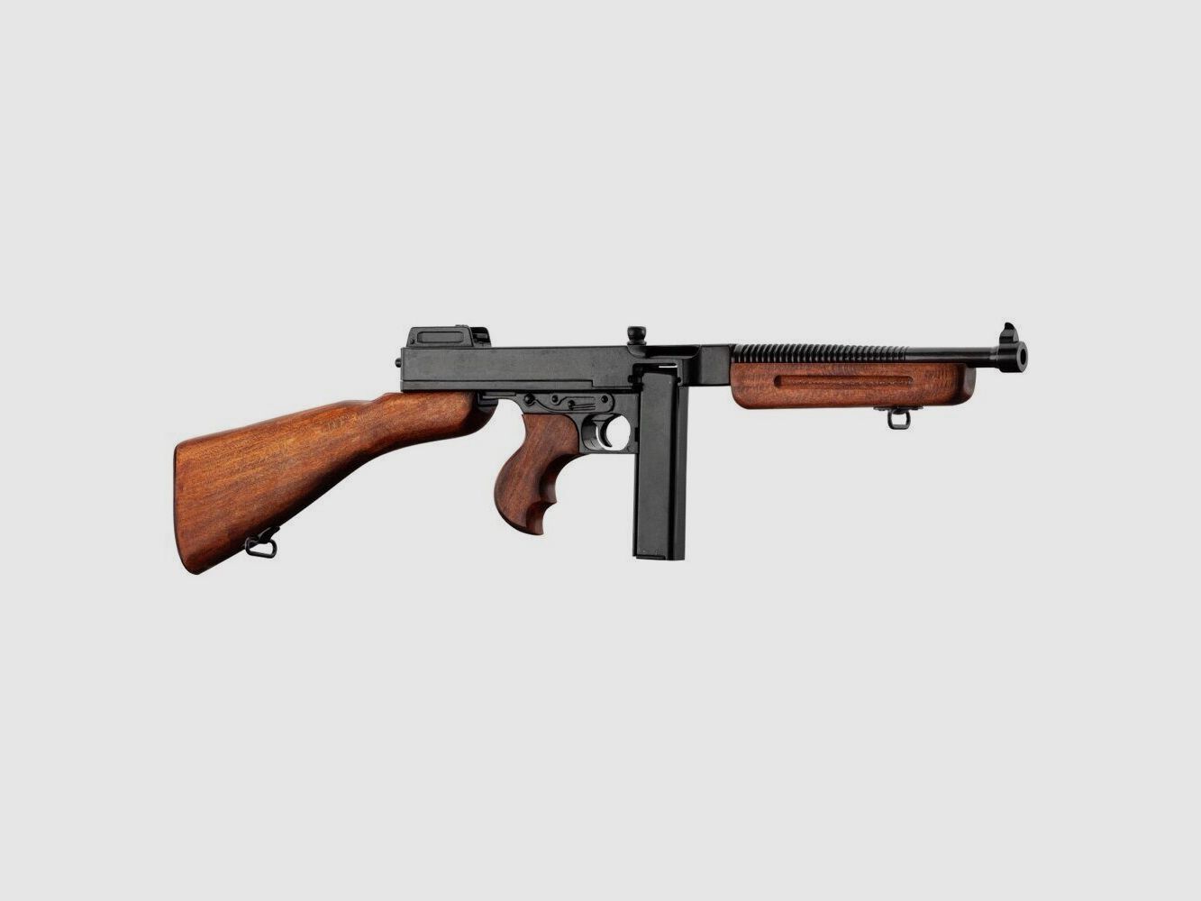Dekorative Denix-Replik der Maschinenpistole Thomson M1928 – Gerades Magazin, Bild 1 von 3