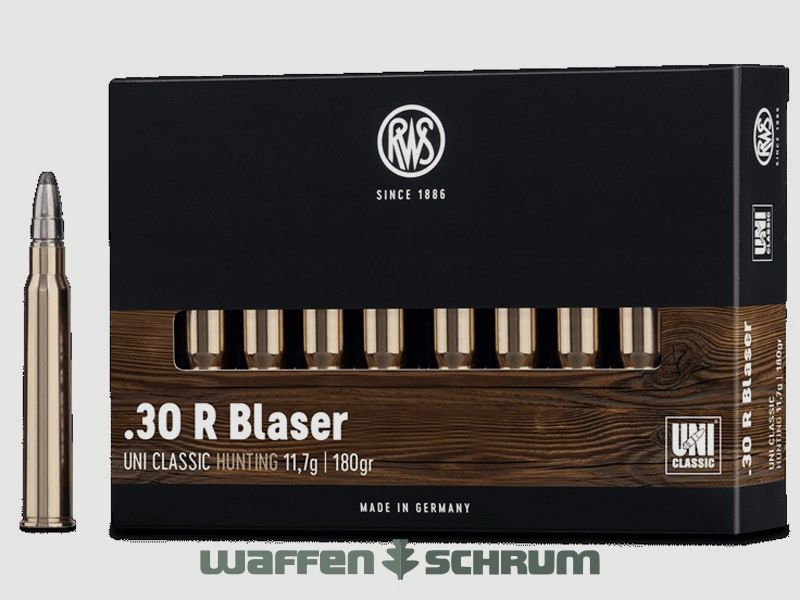 RWS UNI Classic 11.7g - 180gr .30RBlaser
