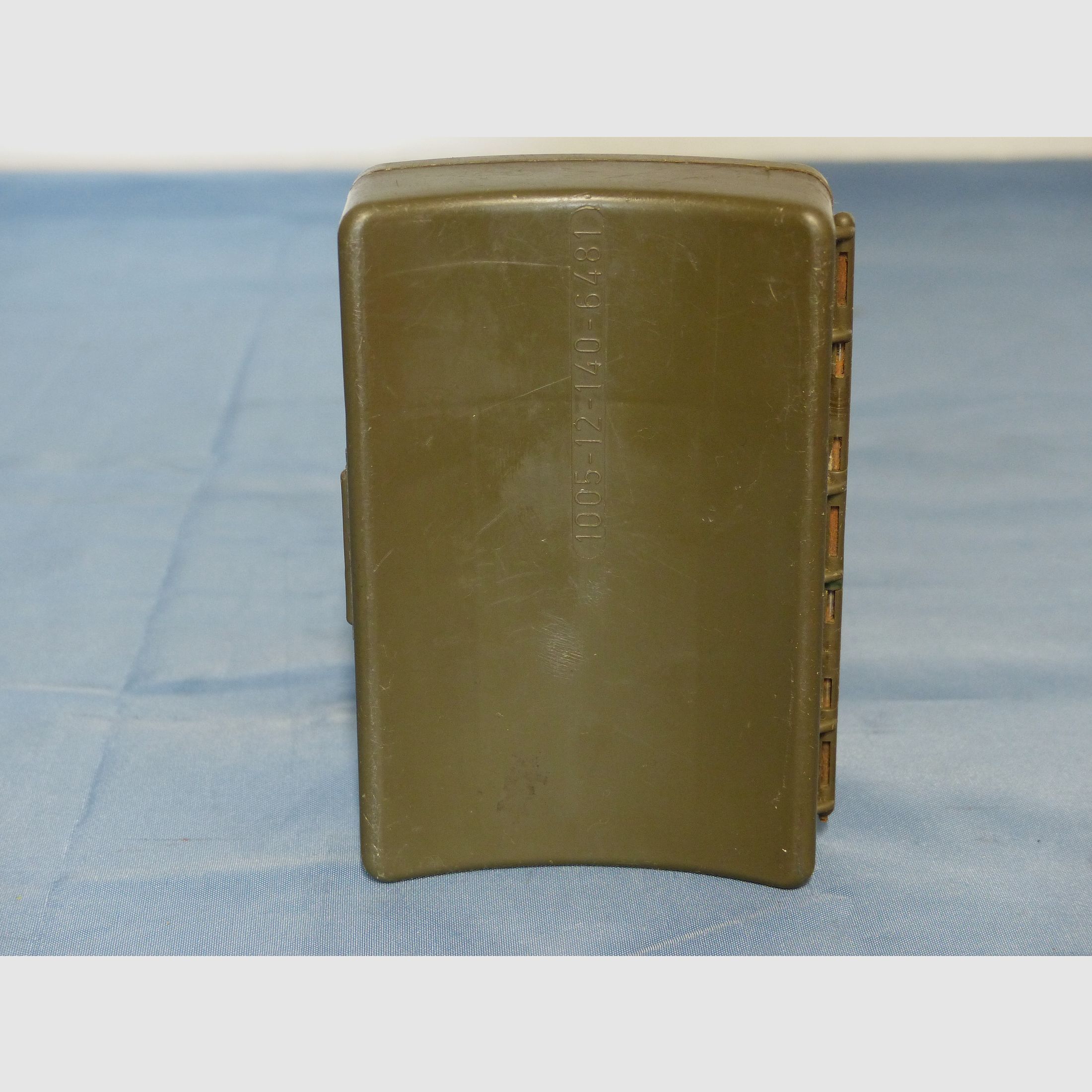 Bundeswehr BW 3 pieces of training ammunition cartridge projectiles blue G3 cleaning equipment 60s 70s