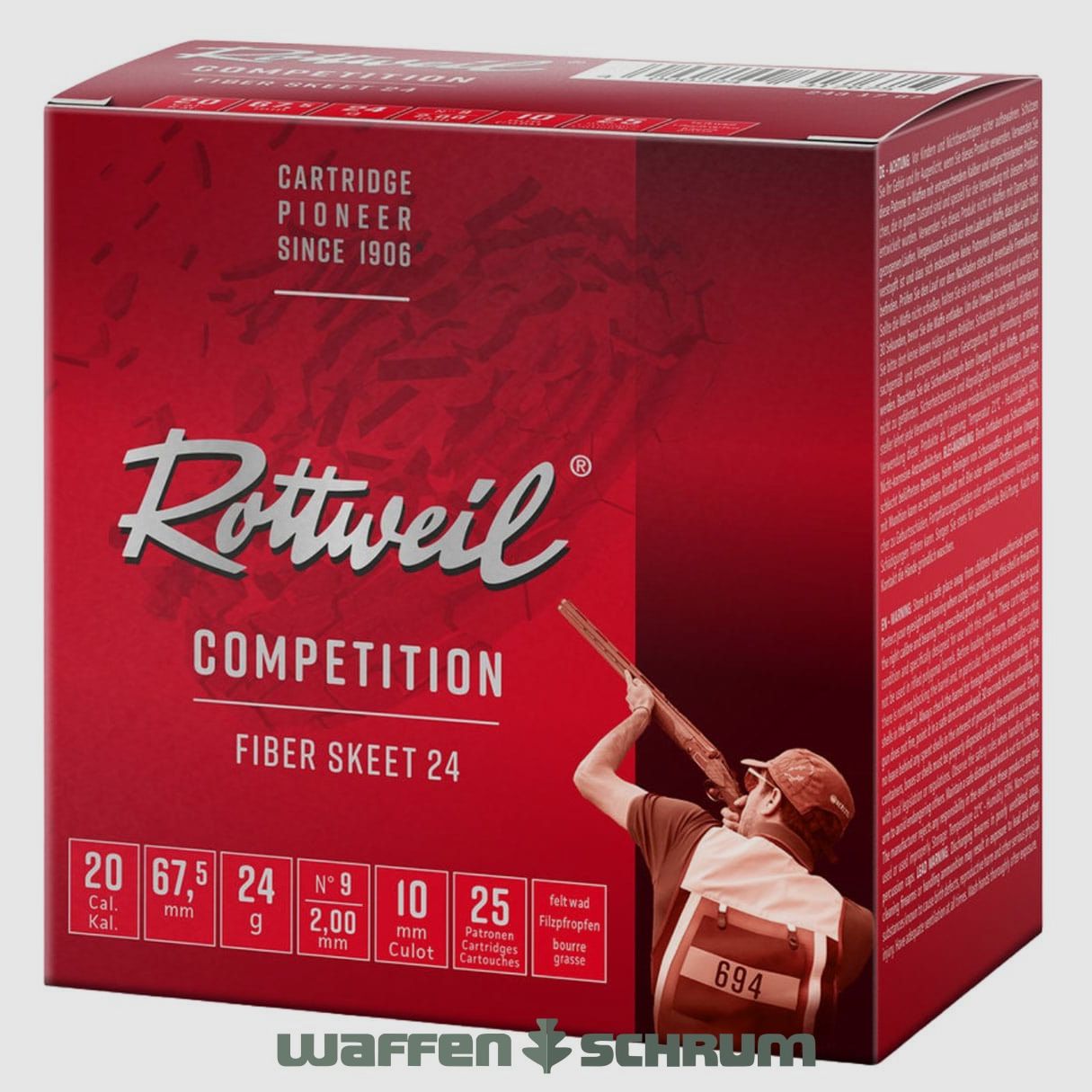 Rottweil Fiber Skeet 24 20/67,5 2,0mm - 24g