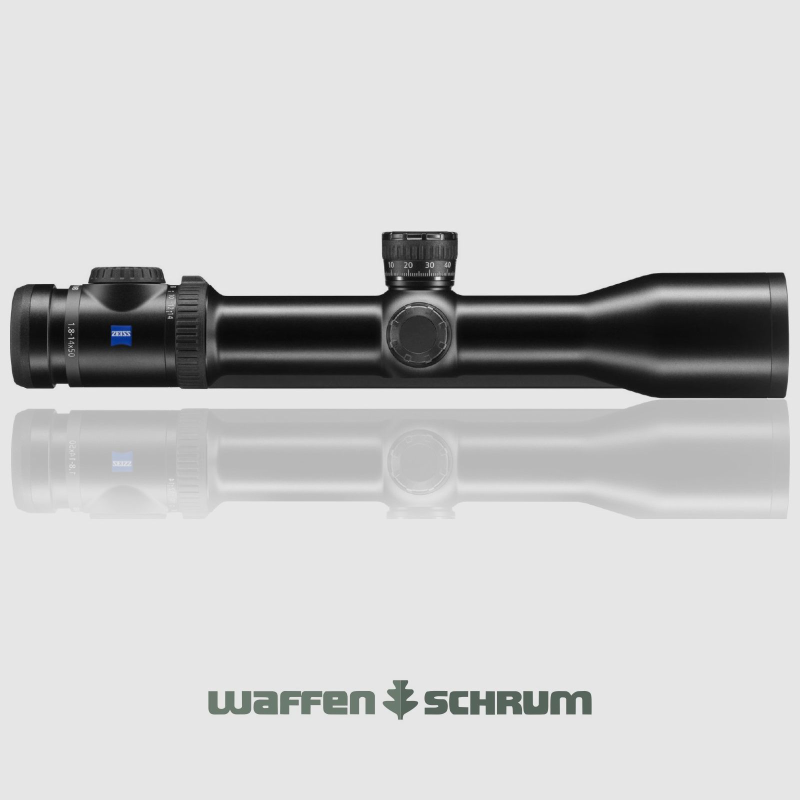 Zeiss Victory V8 - 1,8-14x50 M / 30mm Mittelrohr mit Schiene Absehenschnellverstellung Höhe + Seite