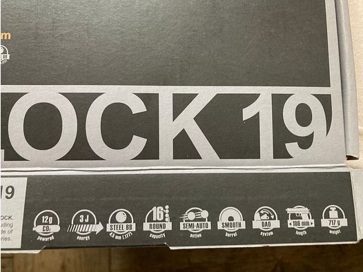 Glock 19 Airgun NOWY