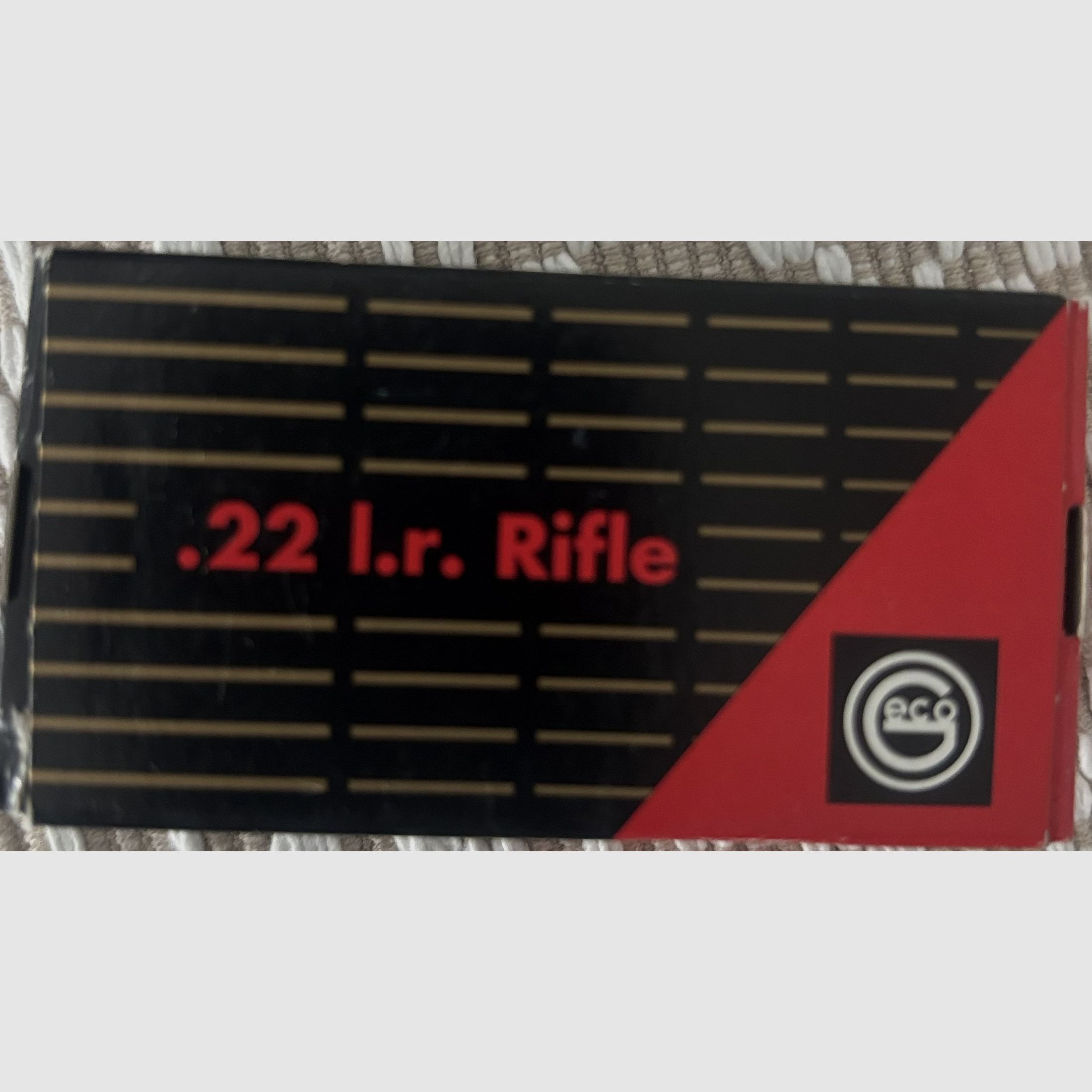 Original RWS .22 lfb. Pistolet, 3 sortes Match 2,6g/40grs