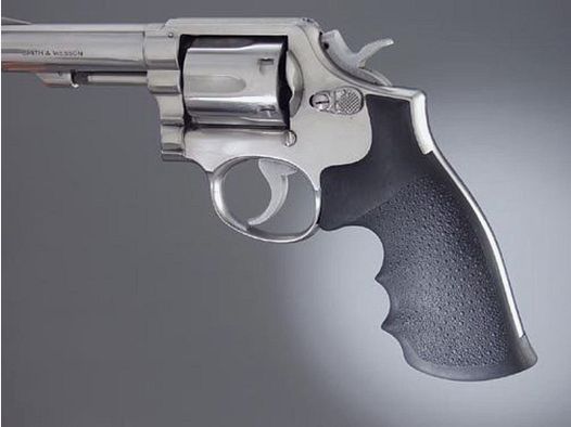 Hogue Rubber Grip S & W K/L Marco Cuadrado, Square Butt